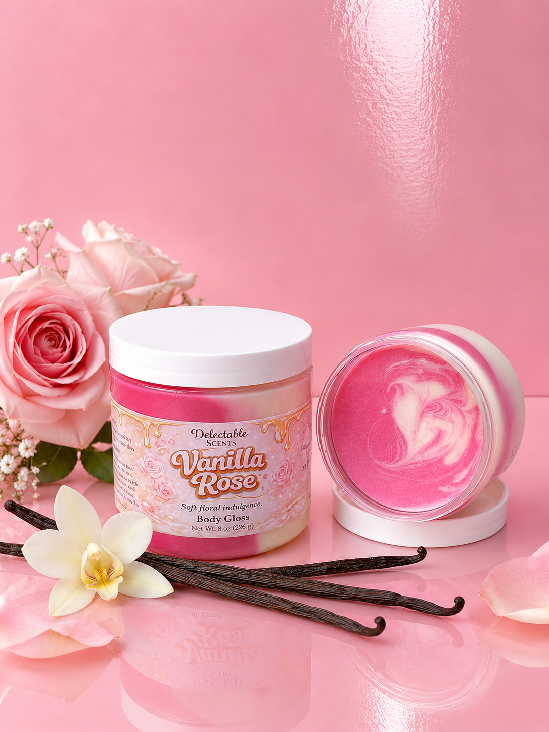 Vanilla Rose Body Gloss