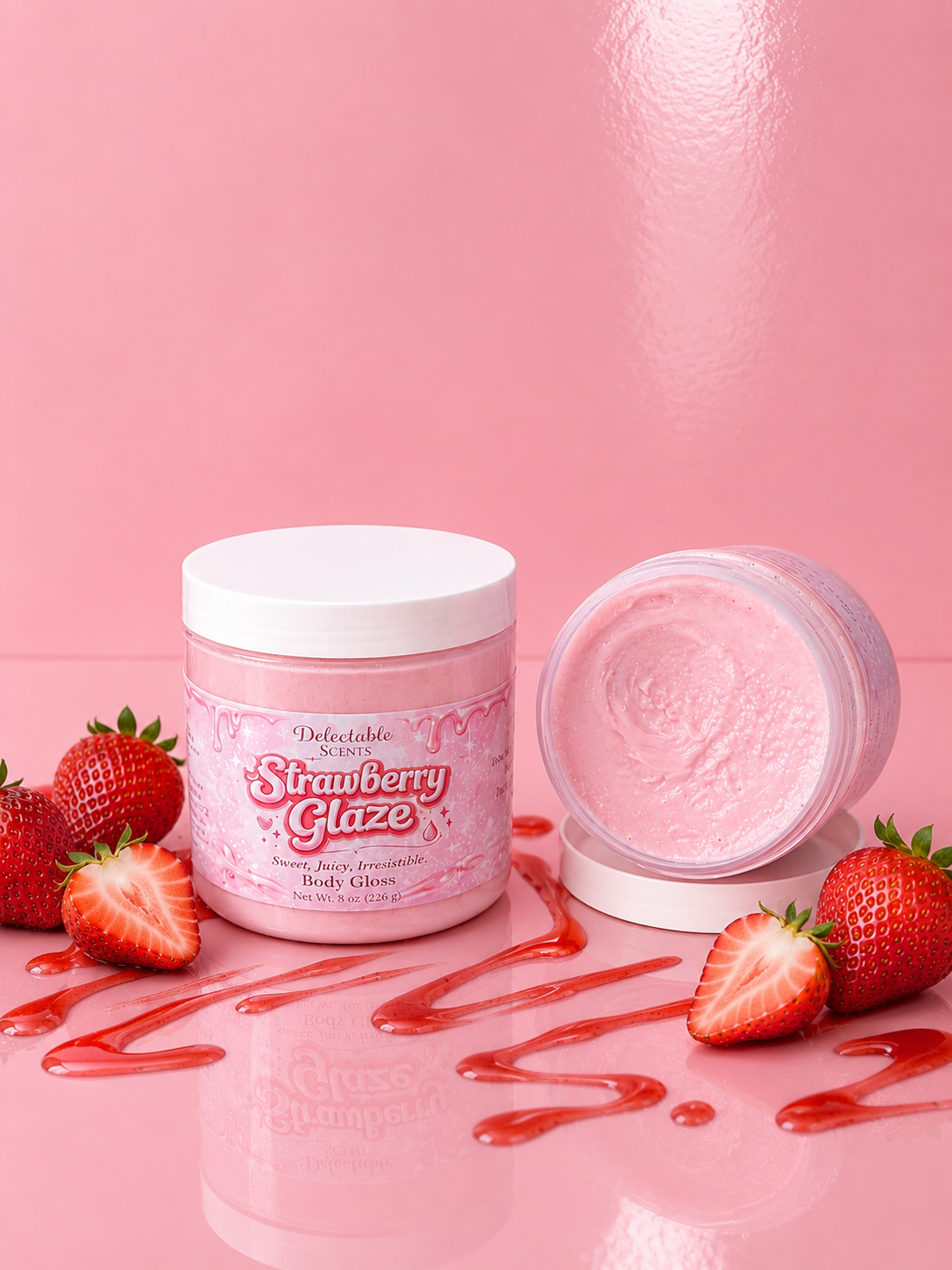 Strawberry Glaze Body Gloss