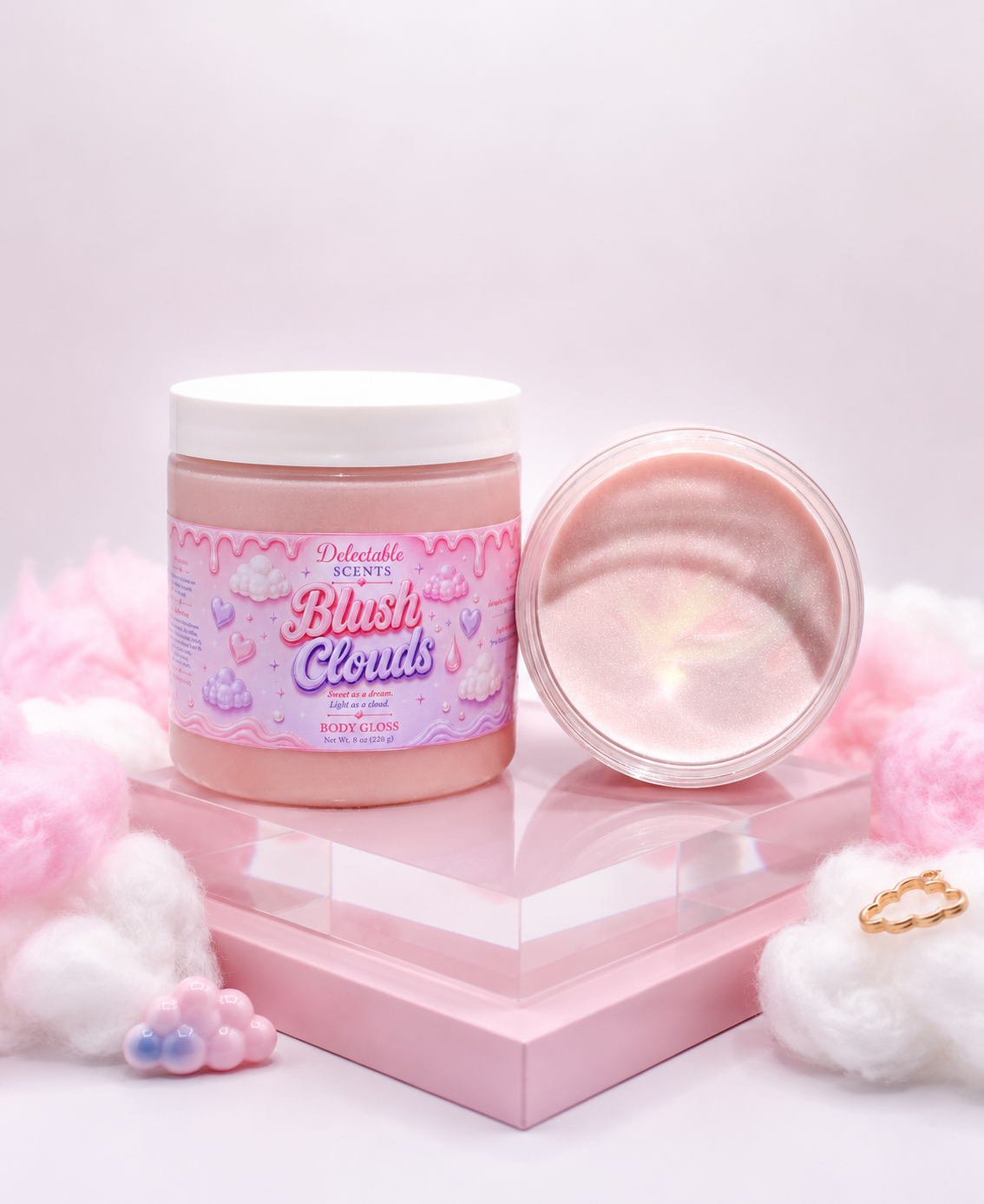 Blush Clouds Body Gloss